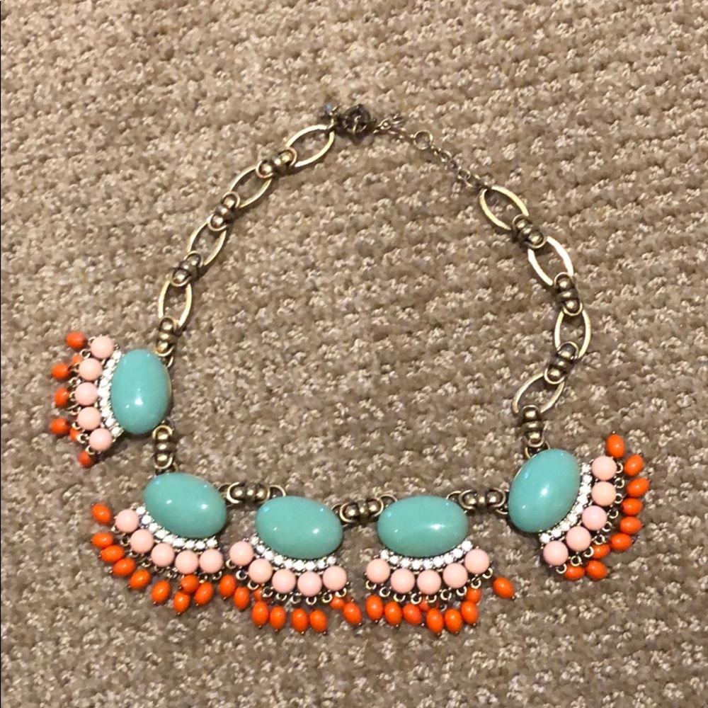J Crew Squash Blossom Necklace